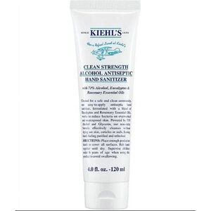 KIEHL’S Clean Strength Antiseptic Hand Sanitizer 4 ounces – unopened